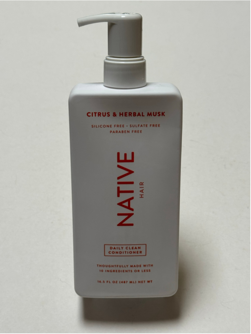 Native Hair Citrus & Herbal Musk Daily Clean Conditioner 16.5 fl oz